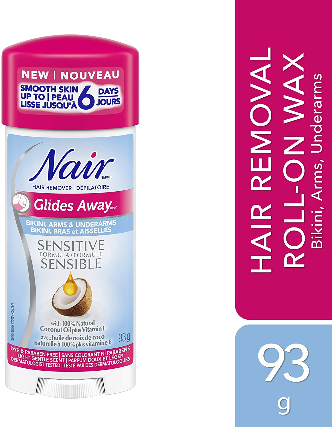 Nair Glides Away Sensitive Formula Hair Remover For Bikini Arms