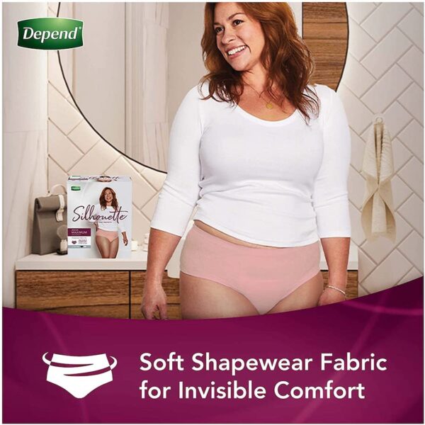 Depend Silhouette Incontinence Underwear Small 26 34