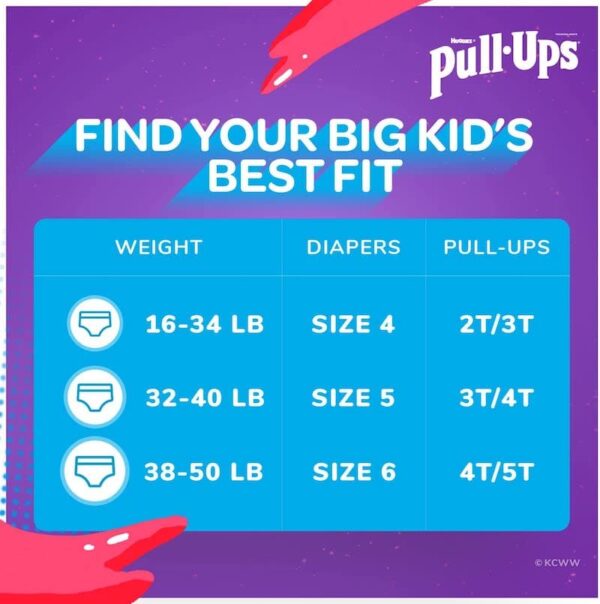 Pull Ups - Pull Ups, Learning Designs - Training Pants, Size 2T-3T (18-34  lbs), Disney, Jumbo (25 count), Shop