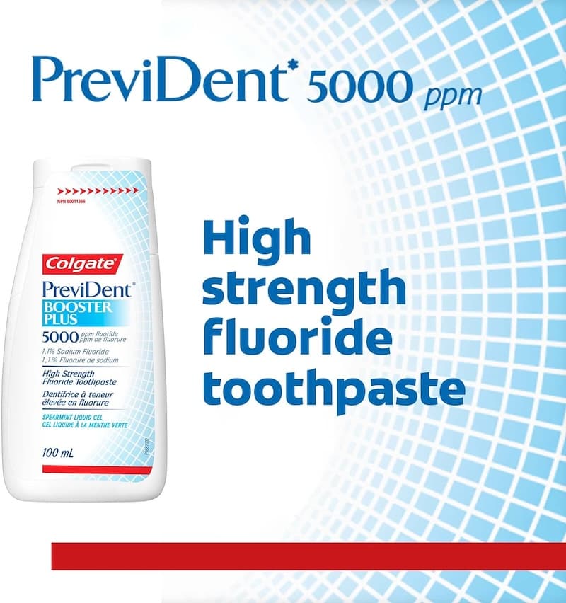 Colgate PreviDent 5000 ppm Booster Plus Toothpaste Spearmint 100mL ...