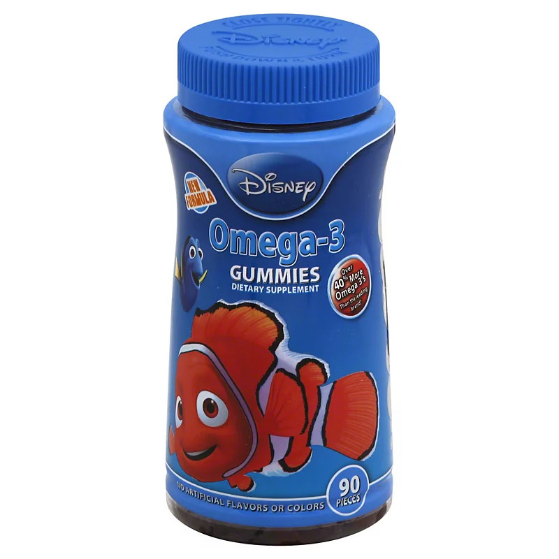 Disney Pixar Finding Nemo Omega 3 90 Gummies Care and Shop