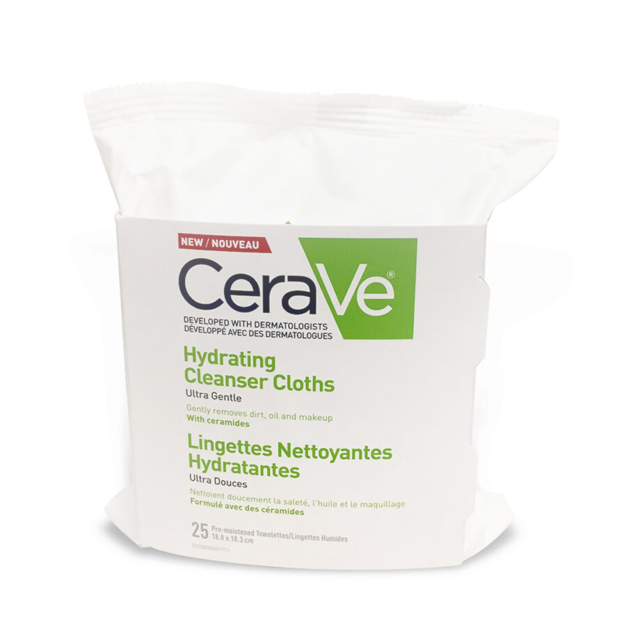 CeraVe Makeup Removing Cleanser Cloths, 25 Count Care and Shop