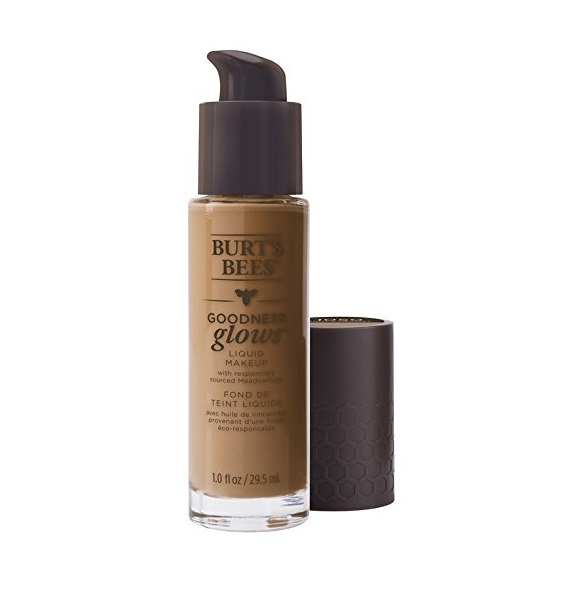 Burt's Bees Goodness Glows Liquid Foundation 1050, Rich Caramel, ml