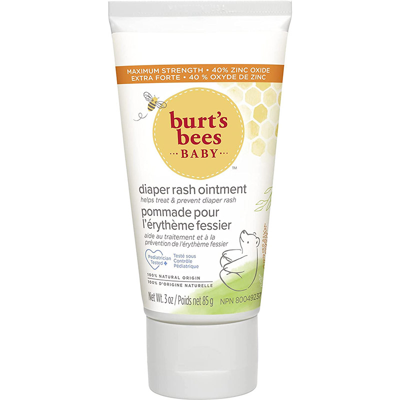 Burt's Bees Baby Diaper Rash Ointment, Maximum Strength, 40 Zinc Oxide