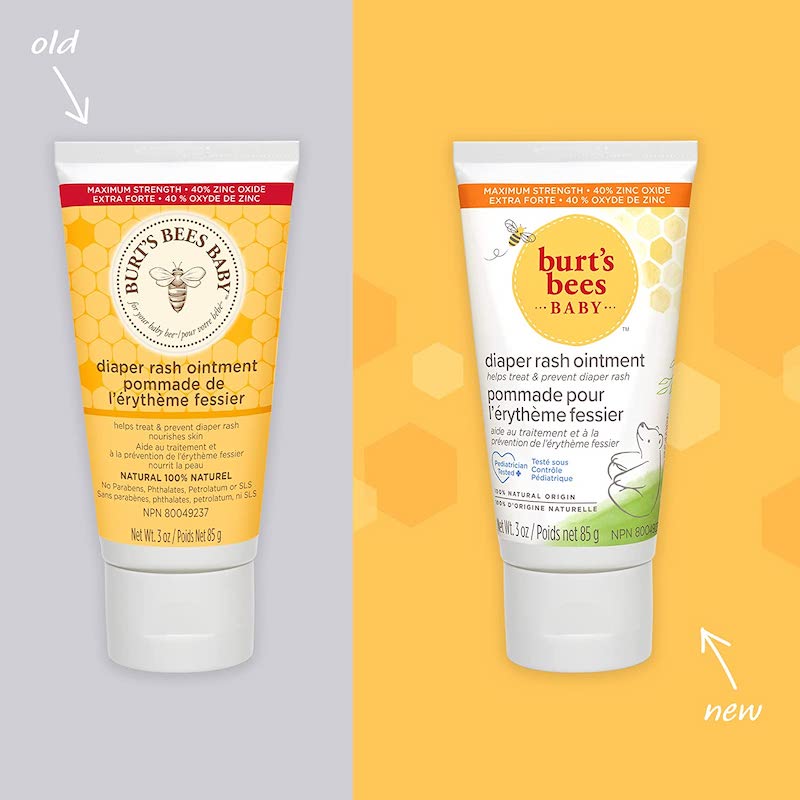 Burt's Bees Baby Diaper Rash Ointment, Maximum Strength, 40 Zinc Oxide