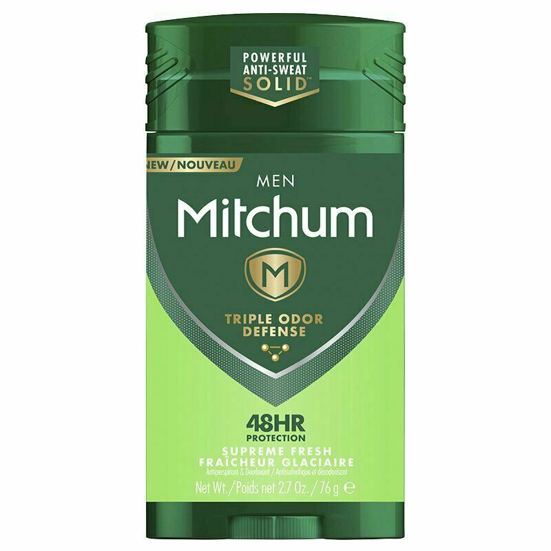 Mitchum - Antiperspirant Triple Odor Defense - Supreme Fresh, 76 Gram ...