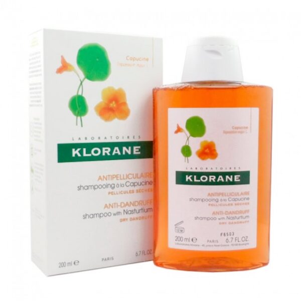 Klorane Anti Dandruff Treatment Shampoo With Nasturnium 200ml