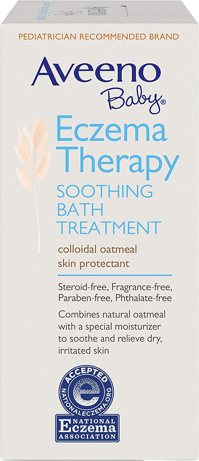 Aveeno Baby Eczema Therapy Soothing Bath Treatment for Relief of