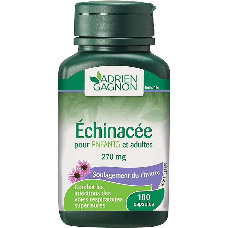 Adrien Gagnon Echinacea for Kids and Adults (270mg) - 100 Capsules ...