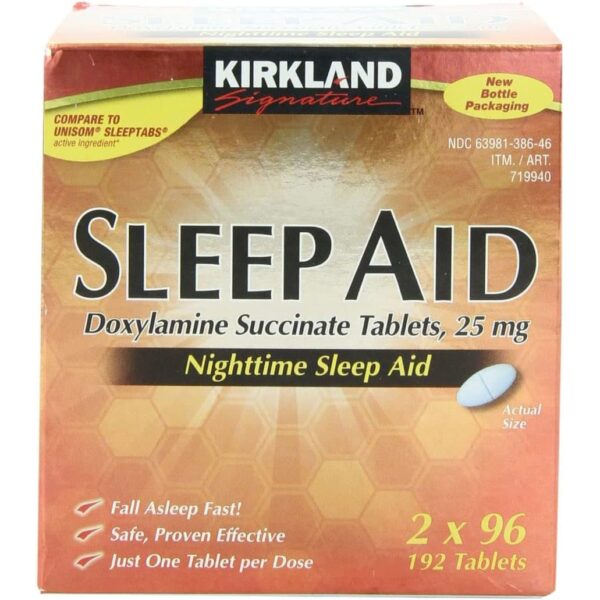 Kirkland Signature Sleep Aid Tablet, 192 Count