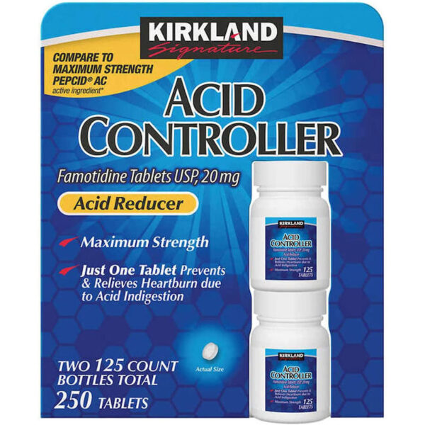 Kirkland Signature Famotidine Acid Controller 250 tablets
