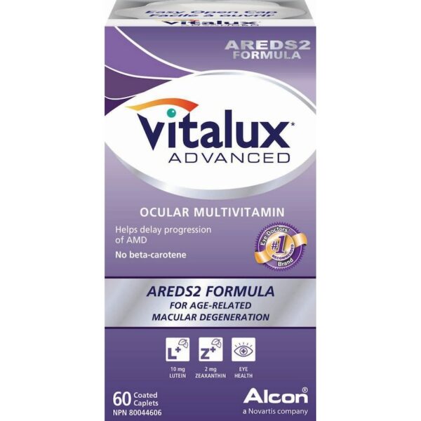 VITALUX® Advanced, Ocular Multivitamin, Age-Related Macular Degeneration Supplement with AREDS 2, AMD, 60 Capsules.jpg