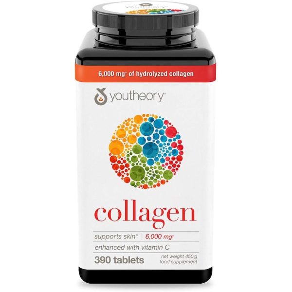 Youtheory Collagen Advanced Formula Tablets 390 ct