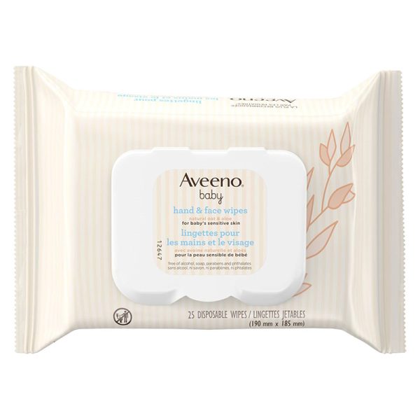 مناديل أفينو للأطفال للبشرة الحساسة، 25 منديل